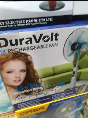 Dura Volt Rechargeable Fan