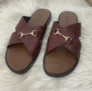 Gucci Leather Slipers
