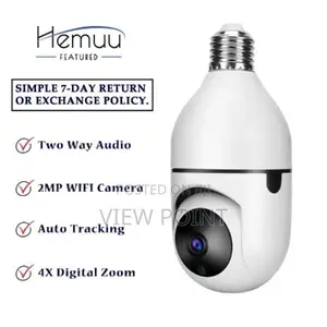 Wireless Wifi Bulb 360° CCTV Camera