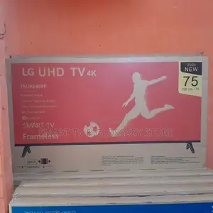 75 Inches LG Frameless Smart TV