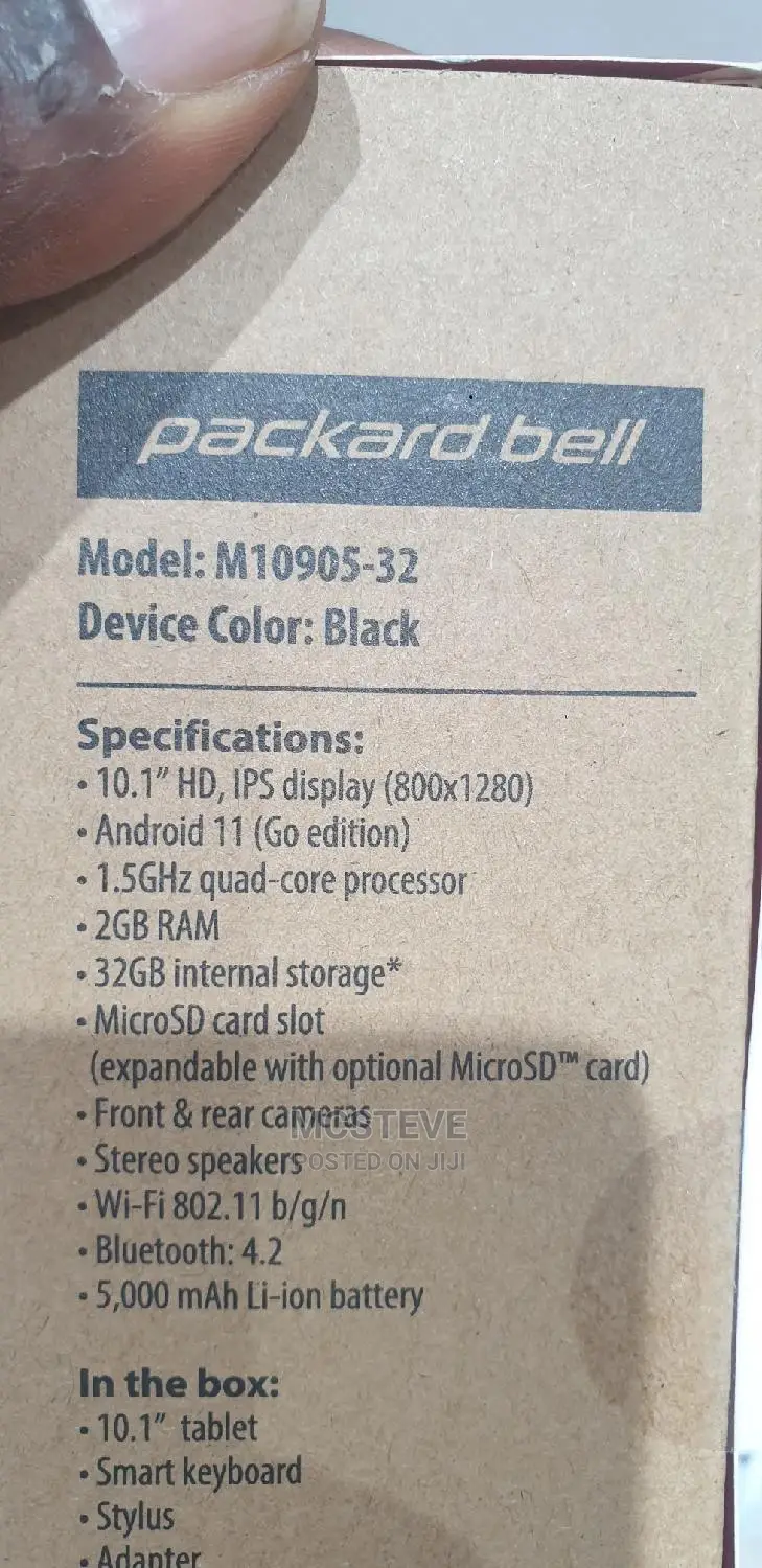 New Tablet 32 GB Black