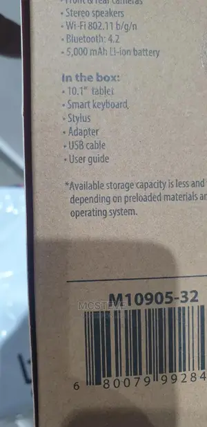 New Tablet 32 GB Black
