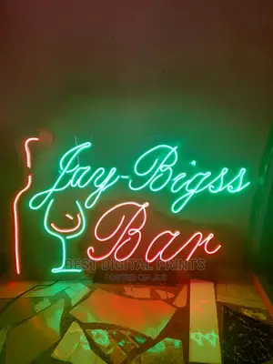 Design And Installation Of Aco Boards & Neon Sign.