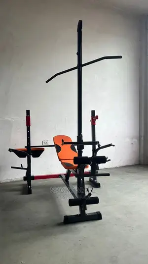 Weight Bench and Lat Pole (2023)