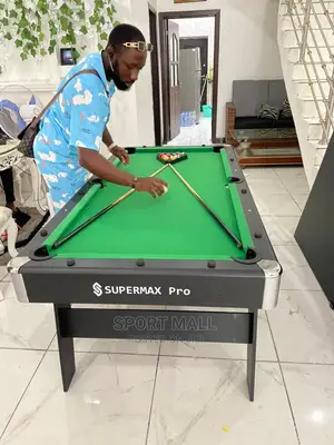 6ft Snooker With Accessories and Table Tennis Board