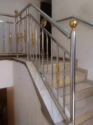 Handrails With Touch of Gold