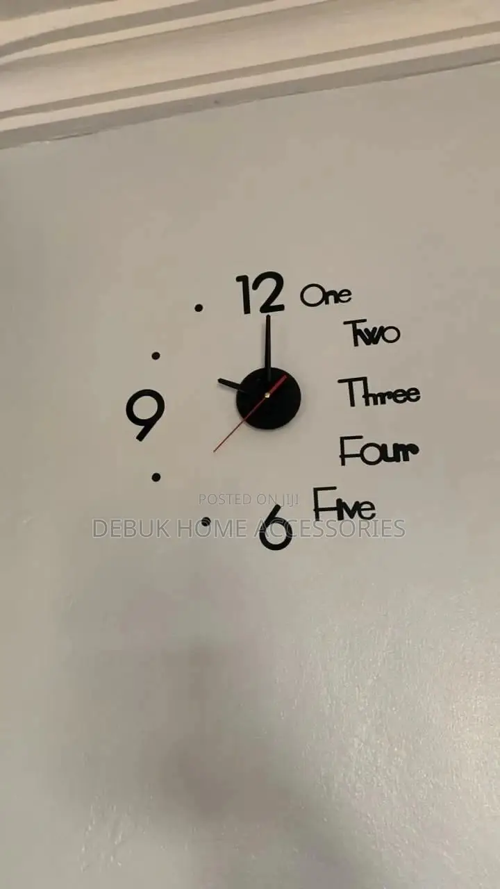 50cm Diy 3d Clock