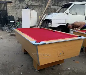 Local MDF New Snooker With Its Accessories