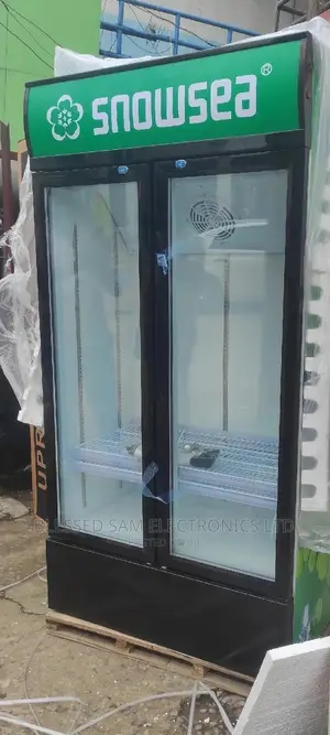 Snowsea 533L Double Door Chiller 4 Step Display Glass Door