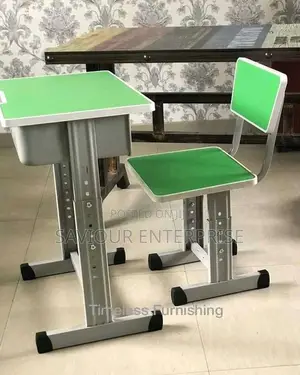 Imported Student Reading Table and Chair