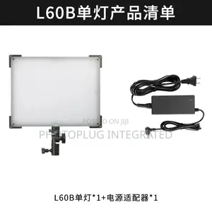 L60B Bi-Colour Sutefoto LED Video Light With Stand