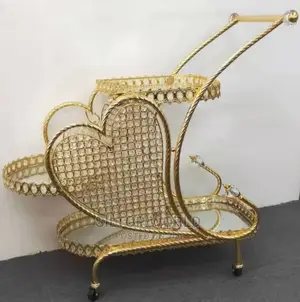 Gold Love Design Food Trolley