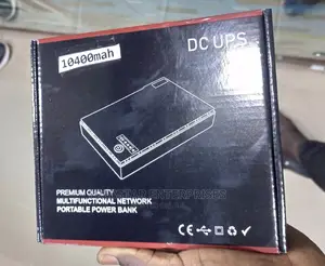 10400mah DC UPS Mini UPS Battery Backup. Router Power Bank.