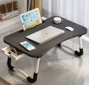Collapsible Laptop Table With Drawer