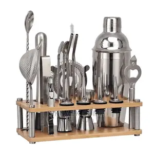 Bar Cocktail Set Shaker Drink Making Kit - 20pcs