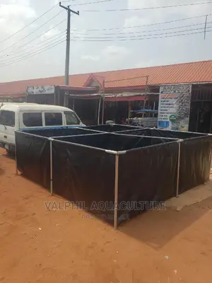 Black Tarpaulin Fish Pond