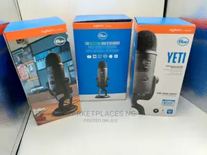 Logitech for Creators Blue Yeti Blackout Microphone