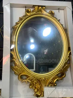 Royal Gold Frame Bathroom Mirror