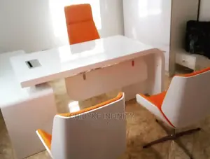 New Imported Executive Table and Set Office Chairs (Set)