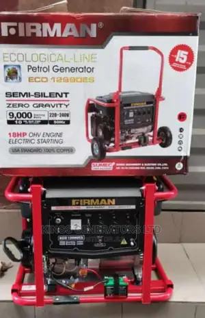 Brand New 10kva (12990es) Original Sumec Fireman Petrol Gen
