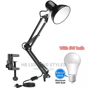 Office Table Lamp With Clamp