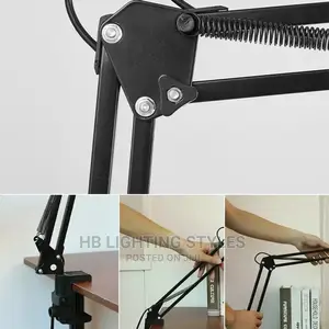Office Table Lamp With Clamp