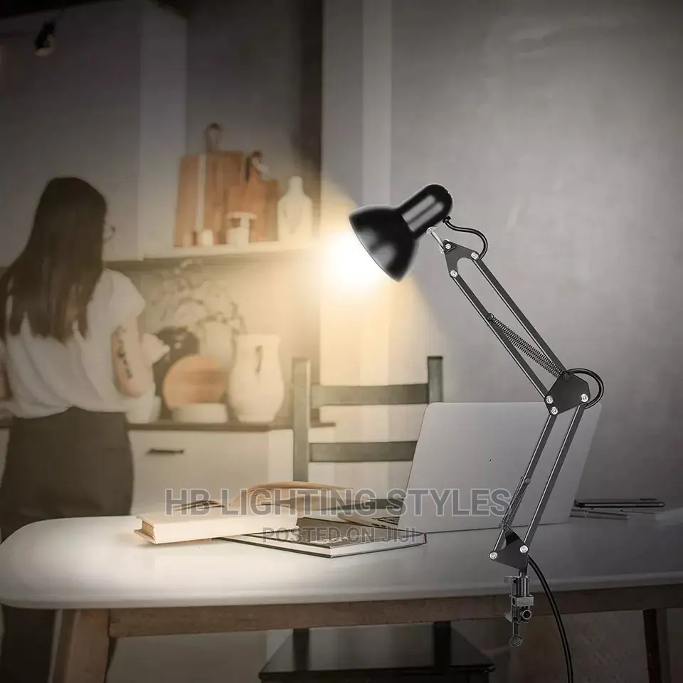 Office Table Lamp With Clamp