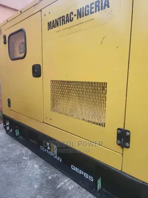 Very Neat 65kva Cat Mantrac Soundproof DIESEL Generator