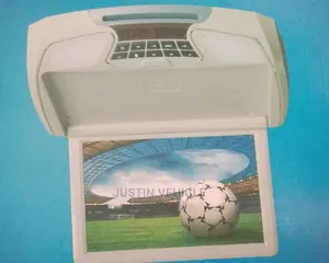 Semi Automatic Flip Down LCD Monitor With DVD Player