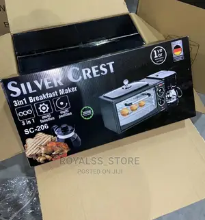 Silver Crest Multi Function 3in1 Breakfast Maker