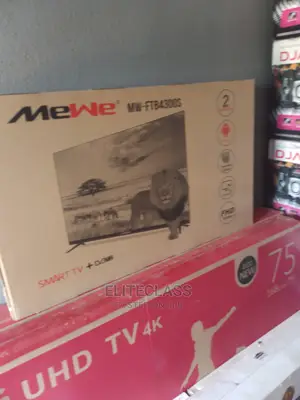 Portable Mewe 43 Inch Frameless Tv-Ftb4300s