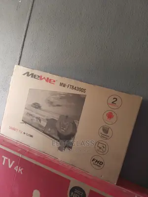 Newly Produced Mewe Frameless 43 Inches Smart TV