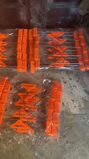 Orange Colours Clip Hangers