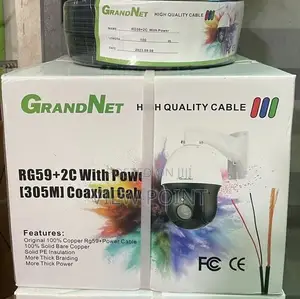 Camera Cable RG59 With Power Copper