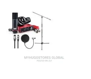 Focusrite 3rd Gen Scarlett Solo Studio + Mic Stand With Free
