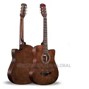 Acoustic Box Guitar With Bag and Strap - Sunburst 3.5 Out Of