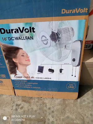 Duravolt 16 Inches Ac/Dc Wall Fan,
