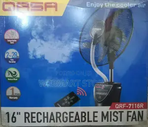 Mist (Water) Rechargeable Fan