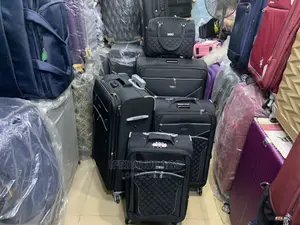 Set of Black Star Express Quality Traveling Luggage
