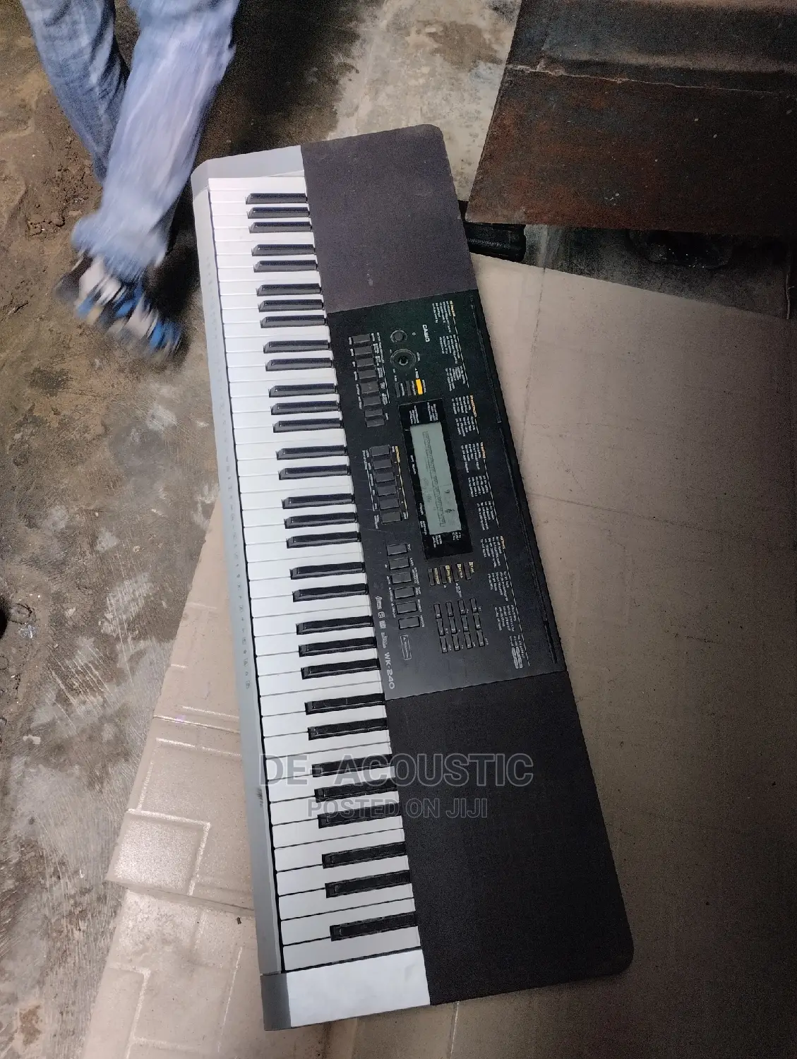 Wk 240 Uk Used Casio Keyboard