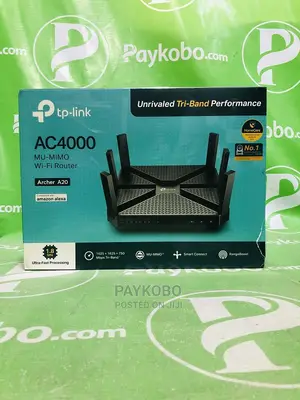 Tp-Link Archer A20 Ac4000 Wireless Tri-Band Gigabit Router