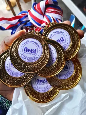 Gold and Silver Medals With Clean Printing