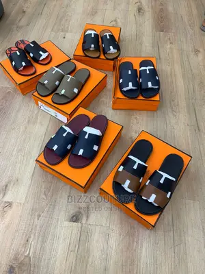 Original Italian HERMES Slippers Available in Store