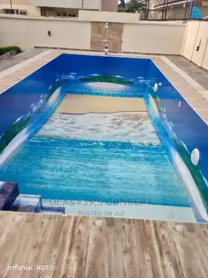 3d Swimming Pool Installation