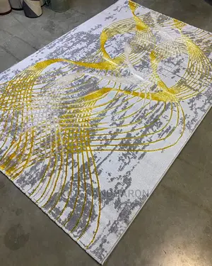 5*7fts Gold and Browturkish Center Rug(4*6 7*10)