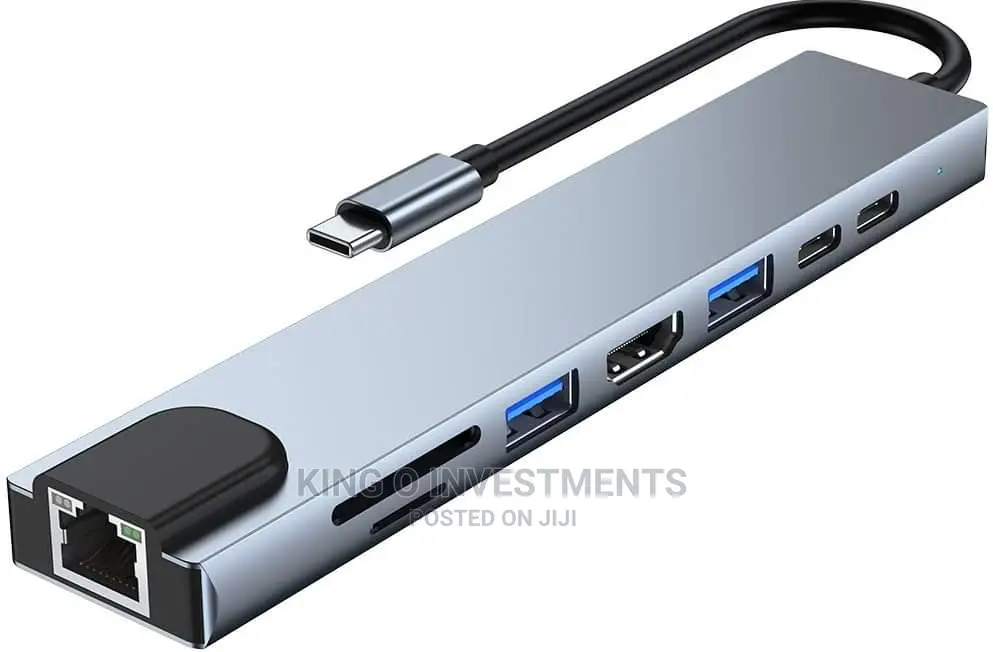 Type C 8in1 Multiple Port