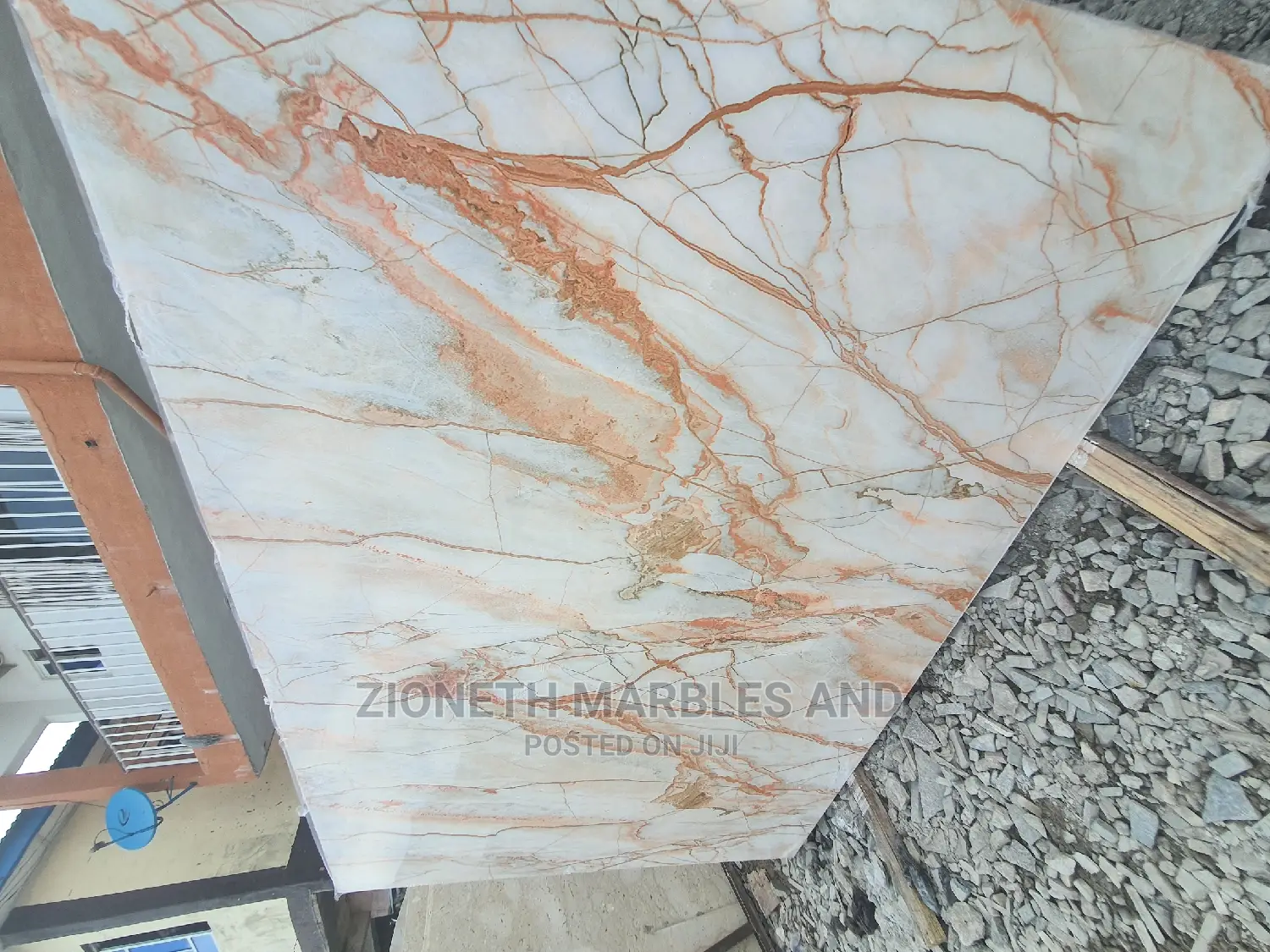Onyx Wave Quartz Marble Slab