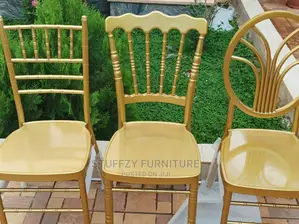 Gold Chevarys Events Chairs