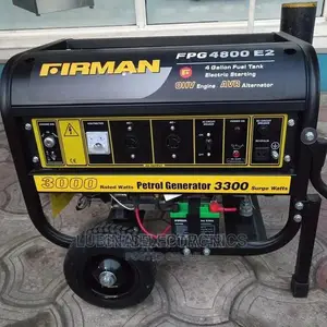 Brand New Sumec Fireman(Fpg4800e2)3.5kva Generator✓Copper✓
