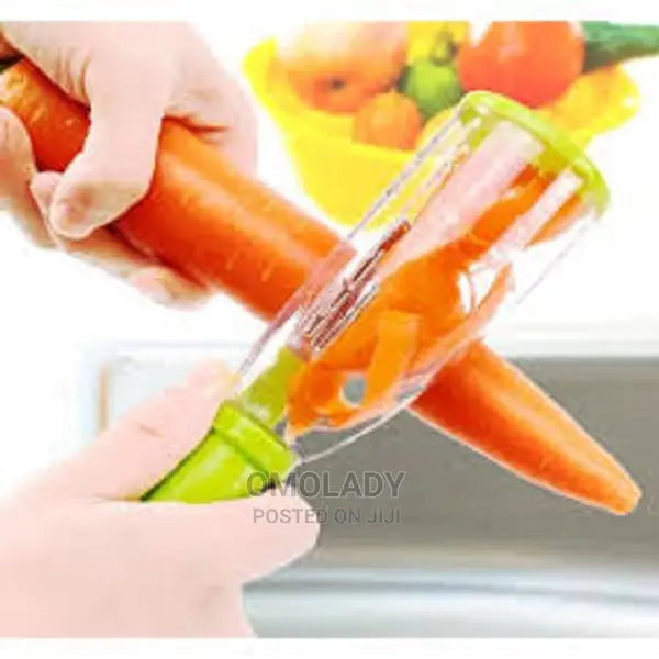 Vegetable and Fruit Peeling Belt Storage Box